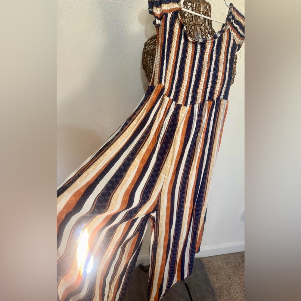 Justify Multicolor Striped Jumpsuit